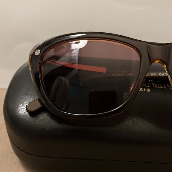 Balmain Paris sunglasses bronze-brown color New - Picture 8 of 10